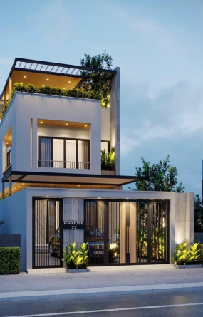 Những mẫu nhà phố 2-3 tầng hiện đại