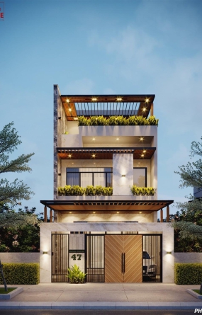 Nhà Phố Hiện Đại 4x20, Anh Hoài Đức, Tp. Châu Đốc - An Giang