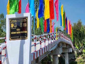 Đồng Tháp có thêm cầu nông thôn kiên cố