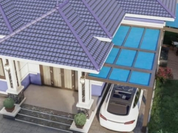 Nhà ống mái Nhật siêu đẹp gia đình anh Hoàng