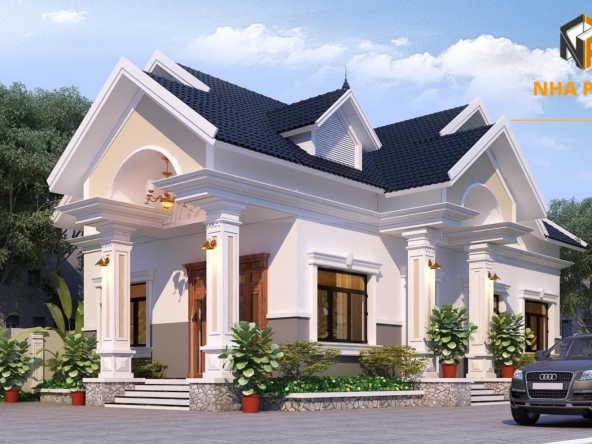 TOP 10+ MẪU NHÀ VƯỜN MÁI THÁI XU HƯỚNG MỚI NHẤT 2023