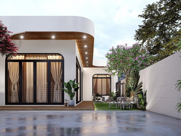 Nhà cấp 4 xu hướng hiện đại đẳng cấp sang trọng