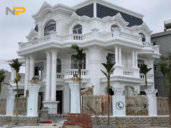 39+ NHỮNG MẪU THIẾT KẾ THI CÔNG BIỆT THỰ PHÁP, DINH THỰ, SANG TRỌNG VÀ ĐẲNG CẤP 2023