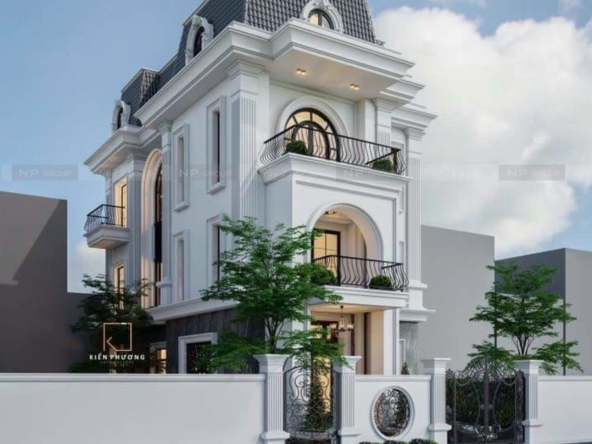 39+ NHỮNG MẪU THIẾT KẾ THI CÔNG BIỆT THỰ PHÁP, DINH THỰ, SANG TRỌNG VÀ ĐẲNG CẤP 2023
