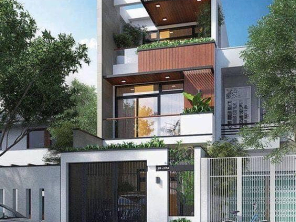 Những mẫu nhà phố 2-3 tầng hiện đại