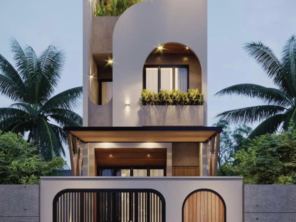 Những mẫu nhà phố 2-3 tầng hiện đại
