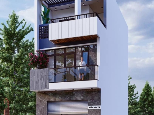 Những mẫu nhà phố 2-3 tầng hiện đại