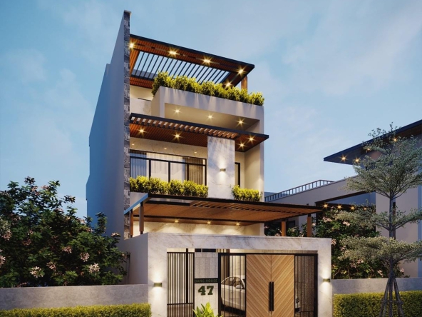 Nhà Phố Hiện Đại 4x20, Anh Hoài Đức, Tp. Châu Đốc - An Giang
