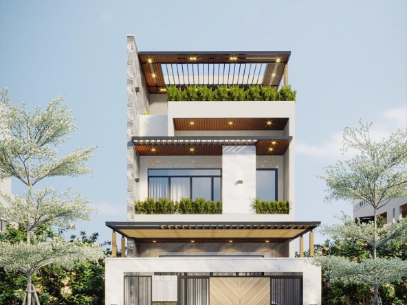 Nhà Phố Hiện Đại 4x20, Anh Hoài Đức, Tp. Châu Đốc - An Giang
