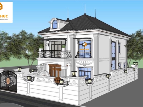Biệt Thự Tân Cổ Điển 2 Tầng 9,5x18m - Anh Nam chị thúy, Châu Thành Kiên Giang